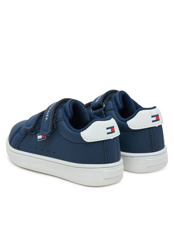 Tommy Hilfiger Tenisice Tommy Hilfiger Low Cut Velcro Sneaker T1X9-34062-1355 M Tamnoplava