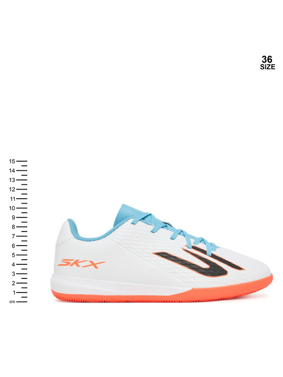 Skechers Čevlji za nagomet Skechers Jr Youth Ic 252168L WTQP Bela