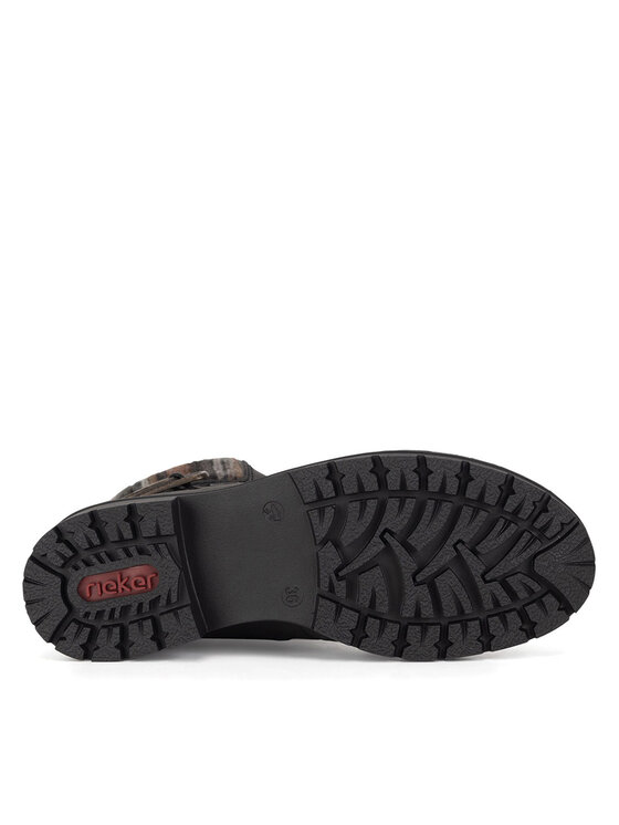 Rieker Šnurovacia obuv Rieker Y9131-45 Sivá