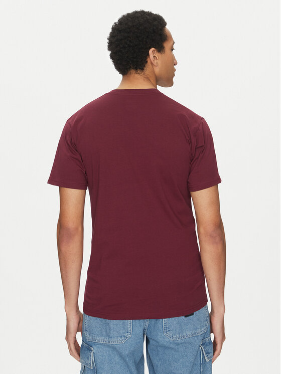 Vans Vans Majica Classic VN000GGG Bordo rdeča Regular Fit