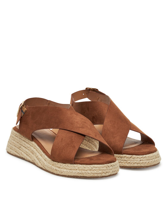 ONLY Shoes Espadrilky ONLY Shoes Onlminerva-2 Hnedá