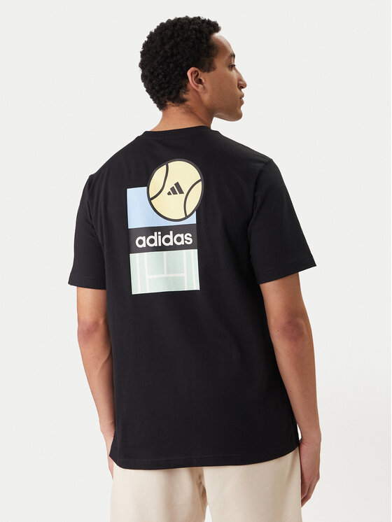 adidas adidas Camiseta Memories Of Sport Poster Graphic KB2506 Negro Regular Fit
