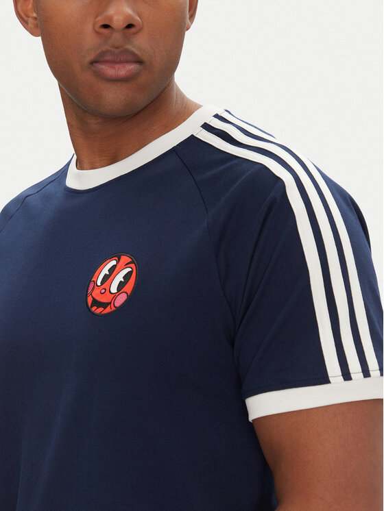 adidas adidas T-Shirt JP0984 Σκούρο μπλε Slim Fit