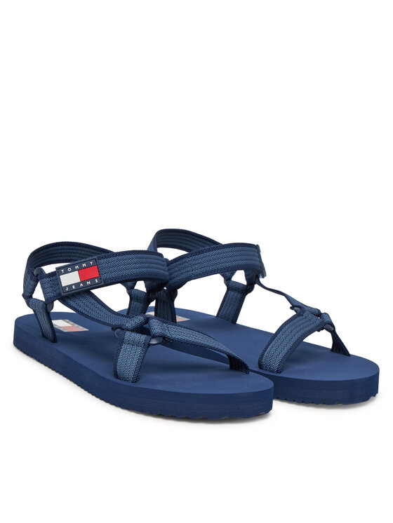 Tommy Jeans Sandály Tommy Jeans Tjm Casual Sandal EM0EM01563 Tmavomodrá