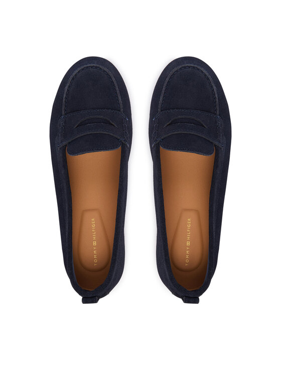 Tommy Hilfiger Mokaszin Tommy Hilfiger Th Flex FW0FW09507 Sötétkék