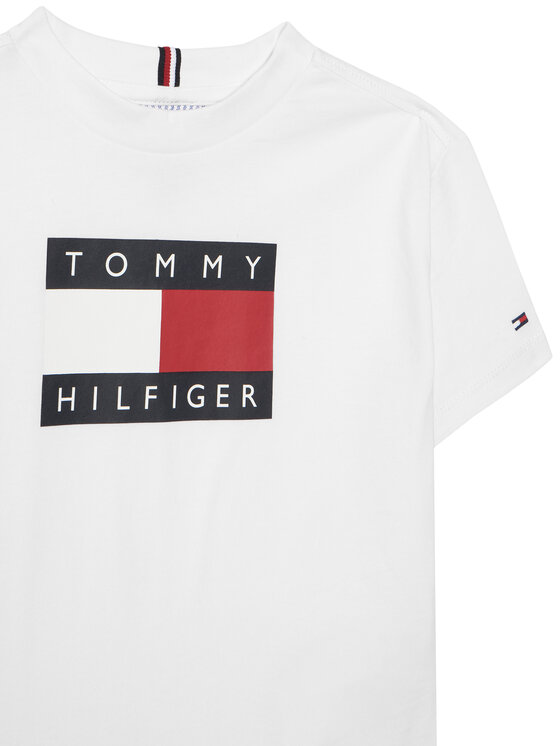 Tommy Hilfiger Tommy Hilfiger Camiseta KB0KB10340 M Blanco Regular Fit