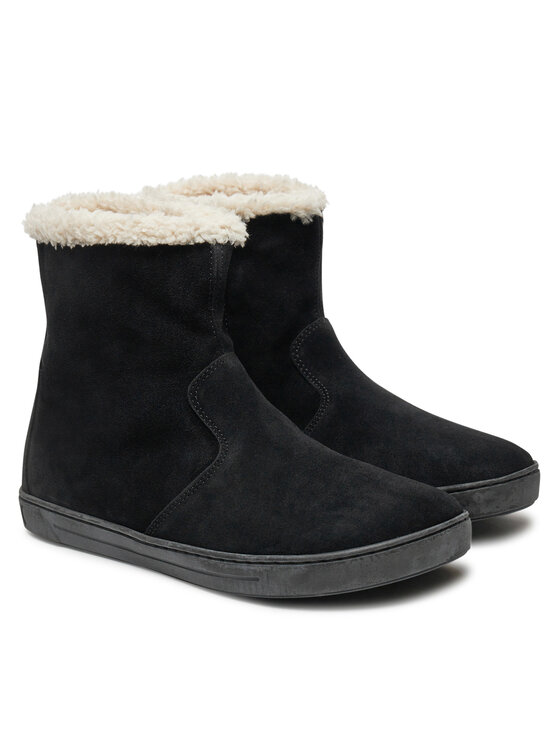 Birkenstock Kozačky Birkenstock Lille Kids Leve M 1017843 Černá