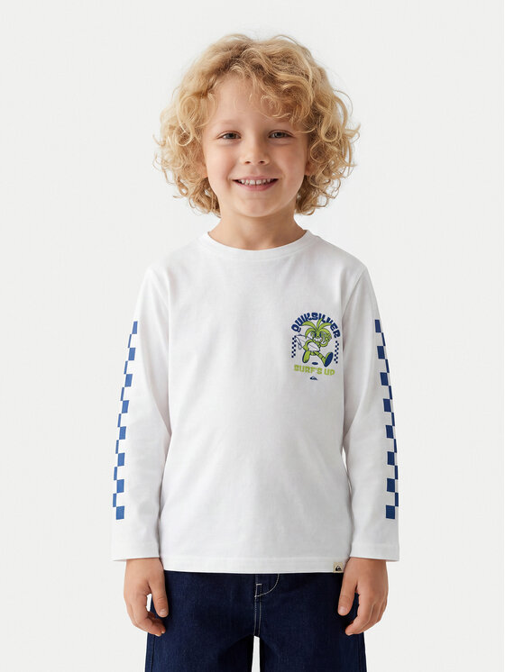 Quiksilver Quiksilver Camiseta Ev Bloomsday EQKZT03572 Blanco Regular Fit
