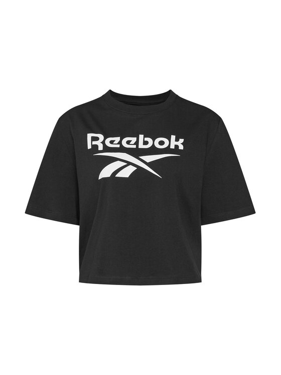 Reebok Reebok Majica 100034775 Črna Relaxed Fit