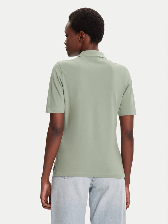Gant Gant Polo Shield 4202231 Verde Slim Fit