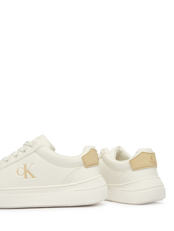 Calvin Klein Sneakers Calvin Klein Low Cut Lace Up V3X9-83300-1355 Alb