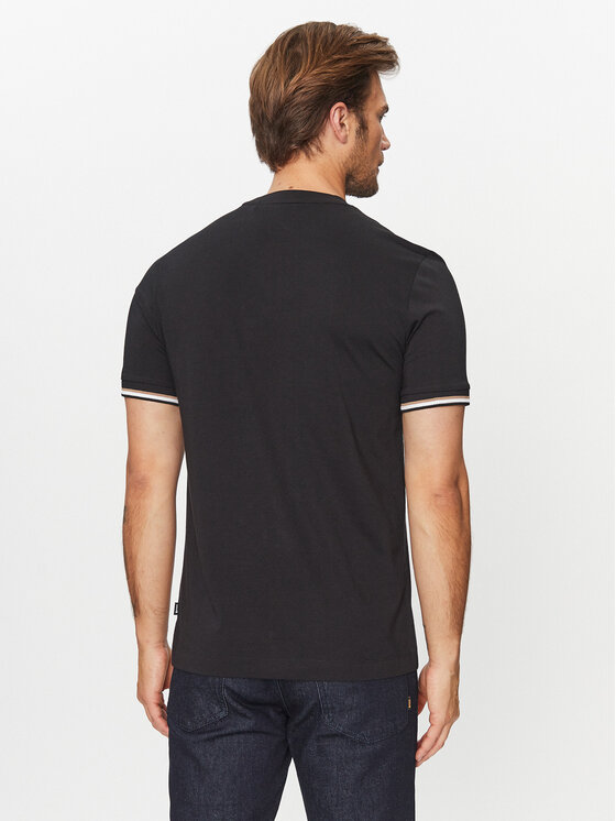 BOSS Boss Футболка Thompson 04 50501097 Чорний Regular Fit