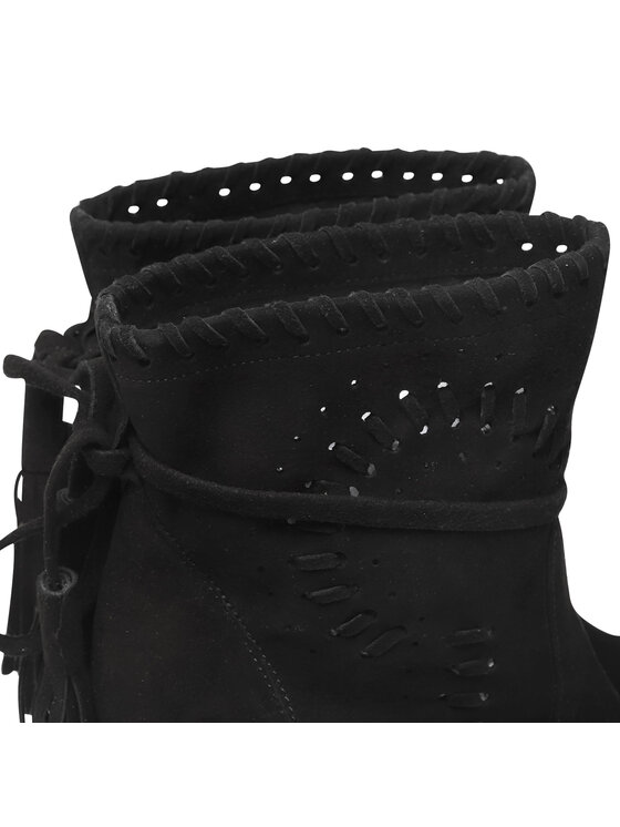 GINO ROSSI Členková obuv Gino Rossi DBK123 Čierna