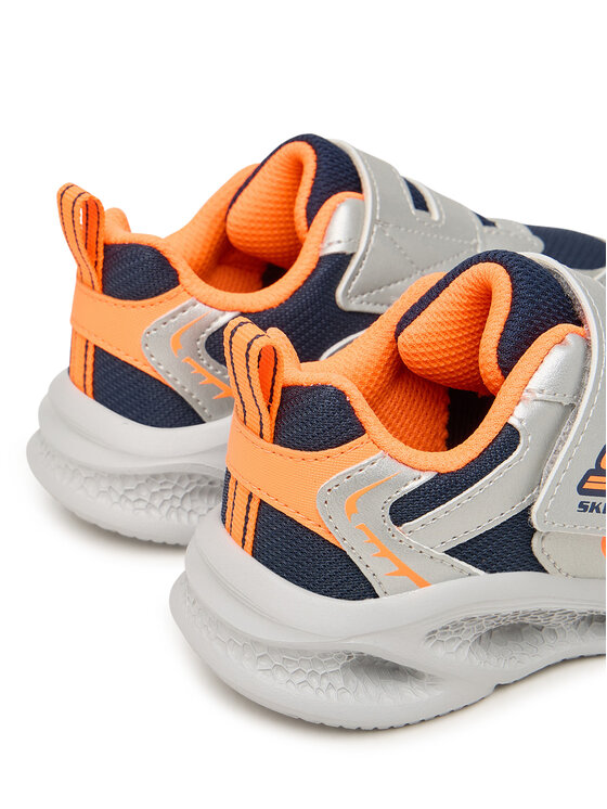 Skechers Снікерcи Skechers S-Lights: Meteor-Lights - Glow Spike 401498N/SLOR Срібний
