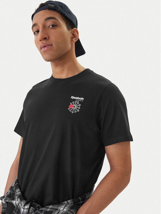 Reebok Reebok Camiseta Greyson RK25568CCM Negro Regular Fit