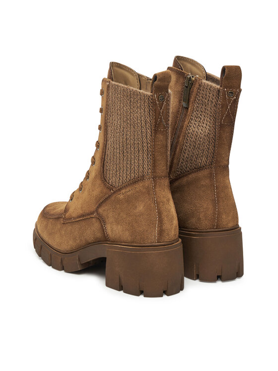 Tamaris Šnurovacia obuv Tamaris 1-25972-45 Hnedá