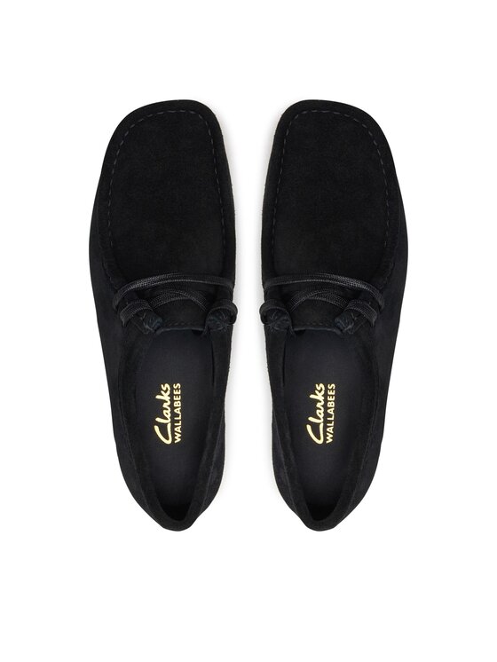 Clarks Туфлі Clarks Wallabee Evo Sh 26174746 Чорний