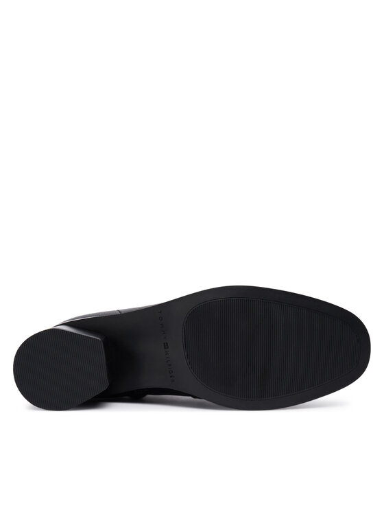 Tommy Hilfiger Stivaletti Tommy Hilfiger Th Stretch Leather Bootie FW0FW08860 Nero