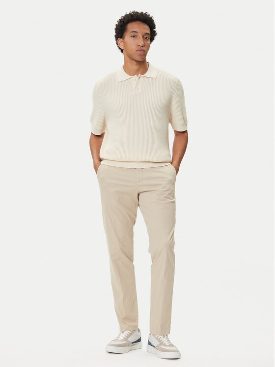 BOSS BOSS Polo Akoppo 50543670 Amarillo Regular Fit