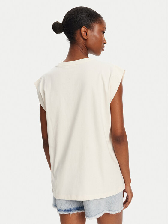 Patrizia Pepe Patrizia Pepe Camiseta 2M4418/J295-B823 Beis Regular Fit