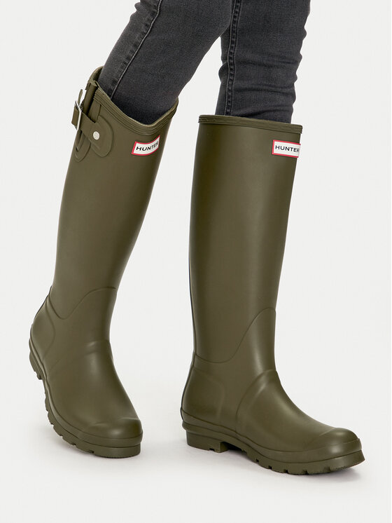 Hunter Gumijasti škornji Hunter HFW-004 Khaki