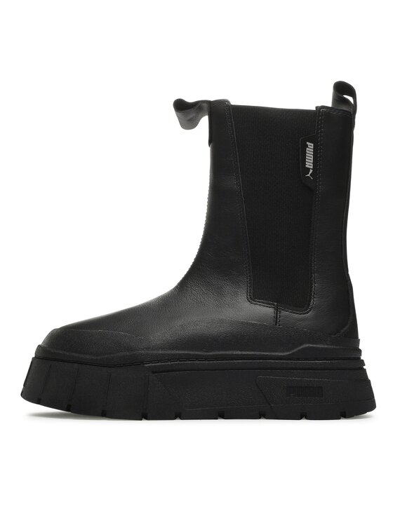 Puma Botine Puma Mayze Stack Chelsea Wns 386272 06 Negru