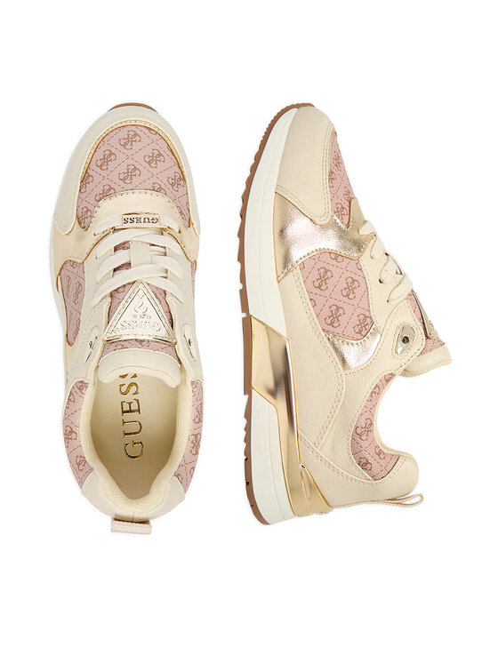 Guess Снікерcи Guess CEOWB-CS24049-01 Бежевий
