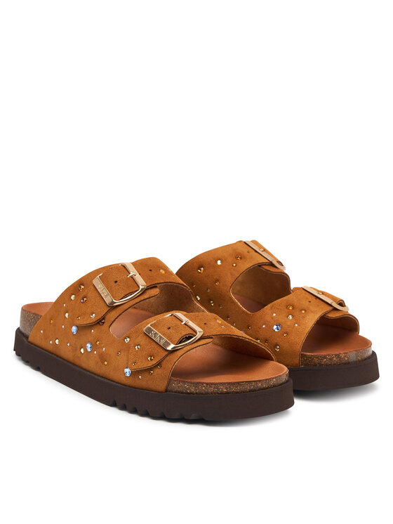 Scholl Шльопанці Scholl Beatriz F00900 Коричневий