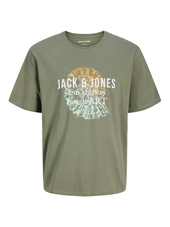 Jack & Jones Jack & Jones Camiseta Gradient Print 12288094 Gris Regular Fit