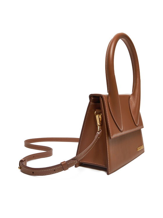JACQUEMUS Geantă JACQUEMUS Le Grand Chiquito 22H213BA003-3072 Maro