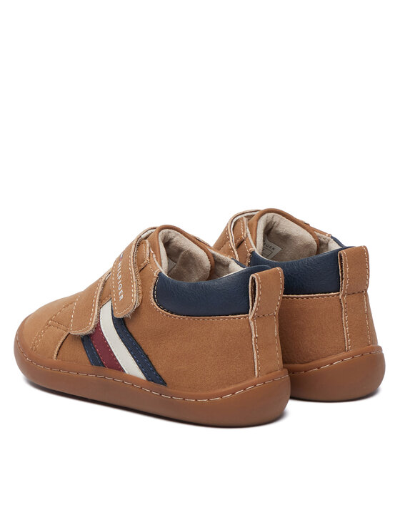 Tommy Hilfiger Sneakers Tommy Hilfiger Mid Cut Velcro Sneaker T1XH-35223-1269A242 Marrone