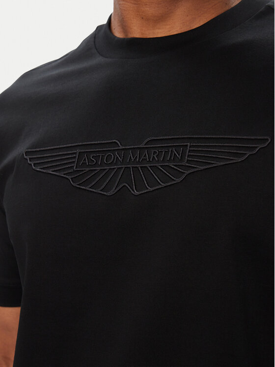 BOSS BOSS Camiseta BOSS x ASTON MARTIN C-Taut 180 50565042 Negro Regular Fit