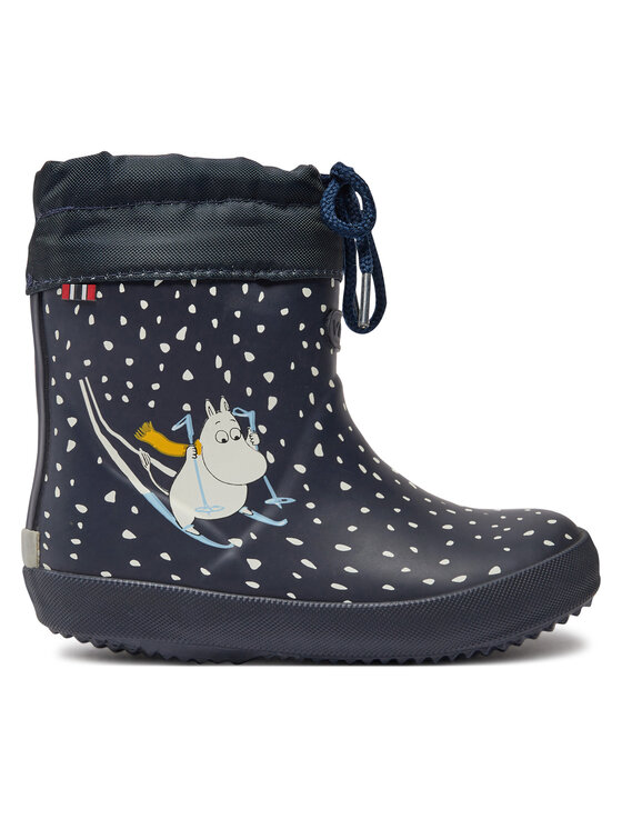 Viking Gumijasti škornji Viking Alv Indie Warm Moomin 1-13520-5 Mornarsko modra