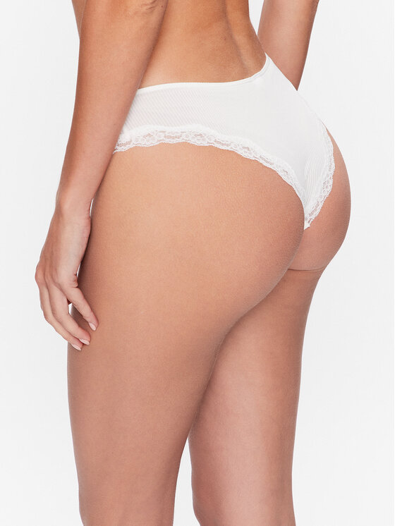 Hunkemöller Hunkemöller Braziljske spodnje hlačke Lola 192194 Bela