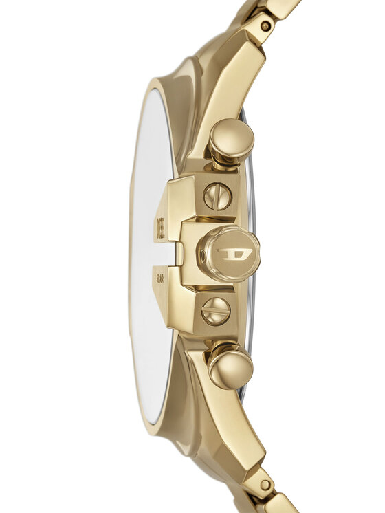 Diesel Hodinky Diesel Mega Chief Slim DZ4684 Zlatá