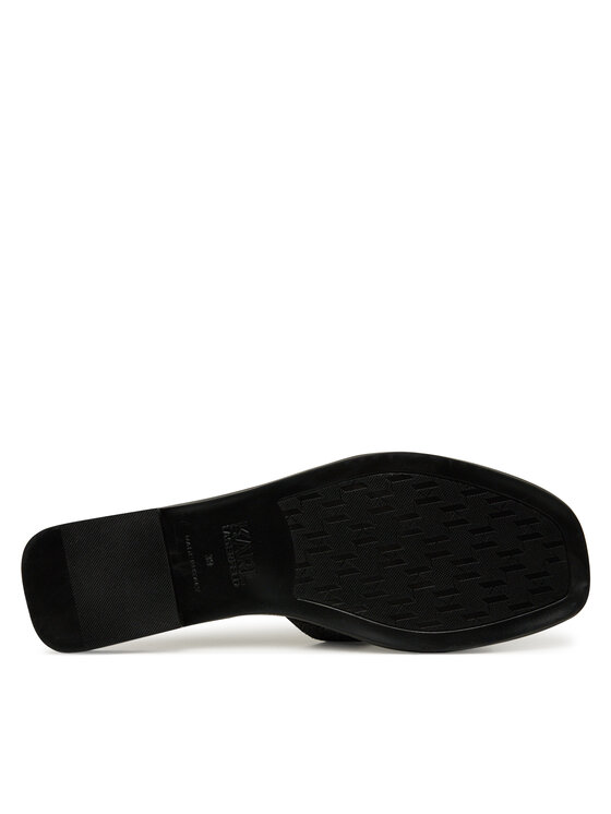 KARL LAGERFELD Шльопанці KARL LAGERFELD Skoot II KL80402 Чорний