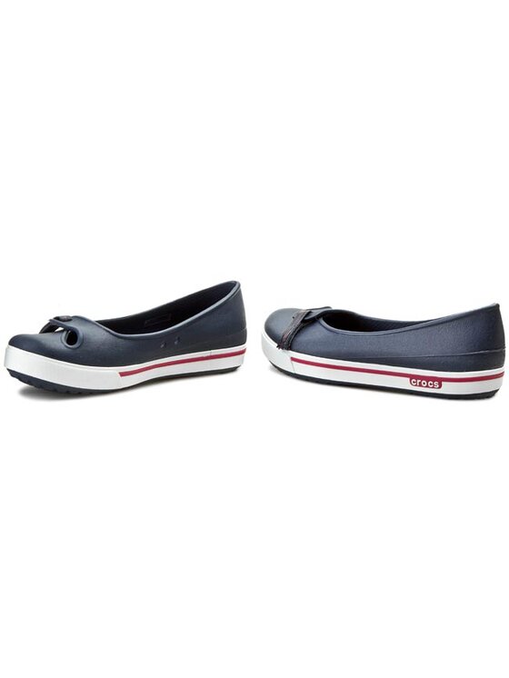Crocs Ballerine Crocs Crocband 2.5 Flat 12333 Blu scuro