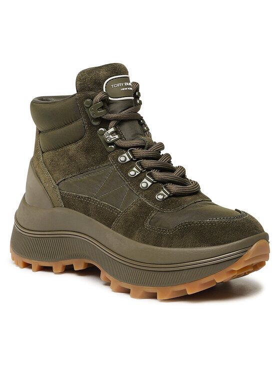 Tory Burch Gležnjarji Tory Burch Adventure Hiker 141334 Zelena
