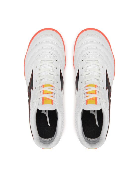 Ghete pentru fotbal Mizuno Morelia Sala Club Tf Q1GB2303 Alb