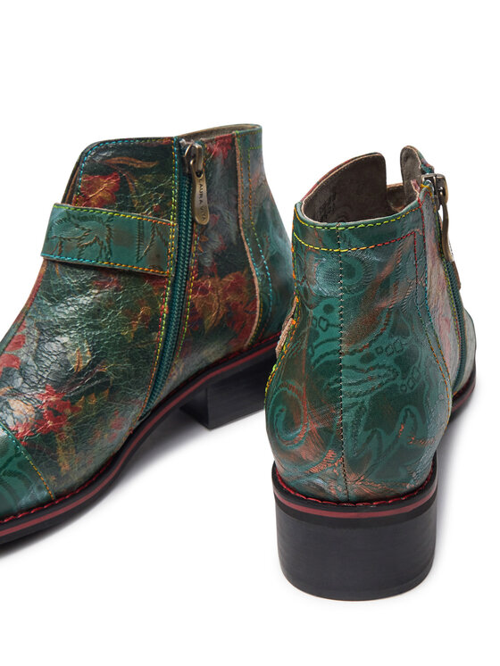 Laura Vita Členková obuv Laura Vita Alice 12 Zelená