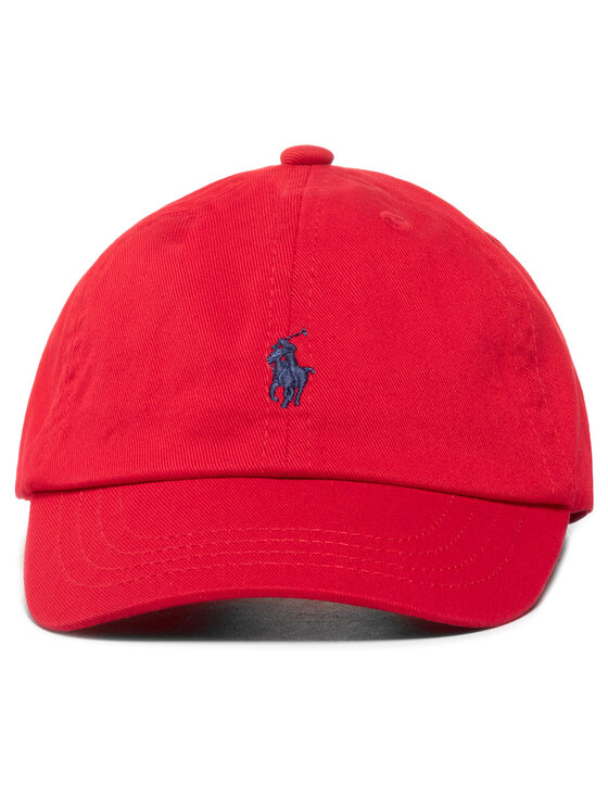 Polo Ralph Lauren Шапка с козирка Polo Ralph Lauren Bsr 710548524002 Червен