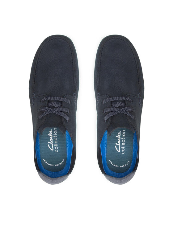 Clarks Poltopánky Clarks ShacreLite Low 261652307 Tmavomodrá