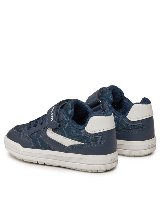 Geox Sneakersy Geox J Arzach Boy J454AA 0AWBC C0836 S Tmavomodrá