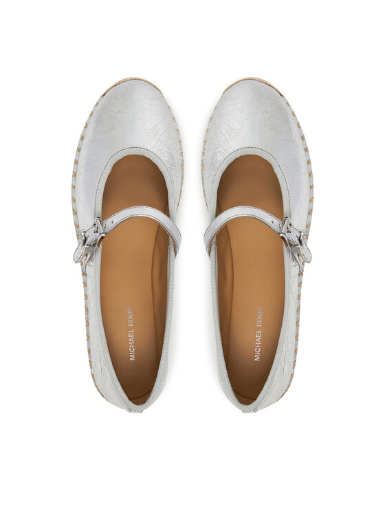 MICHAEL Michael Kors Еспадрильї MICHAEL Michael Kors Lynn 40S5LYFP2M Срібний