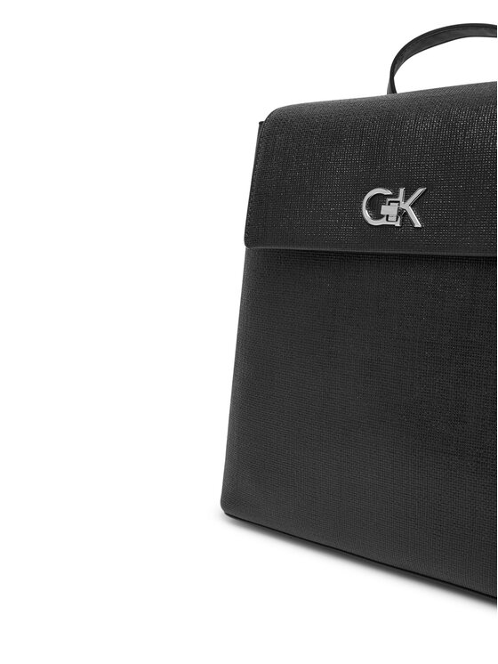 Calvin Klein Σακίδιο Calvin Klein Ck Backpack With Conv Strap_Tex K60K613237 Μαύρο