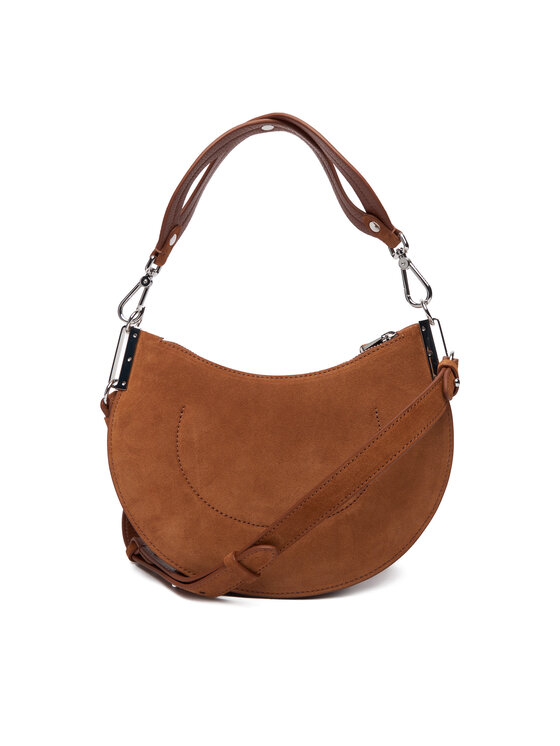 Coccinelle Сумка Coccinelle QKG Coccinellesunup Suede E1 QKG 13 03 01 Коричневий