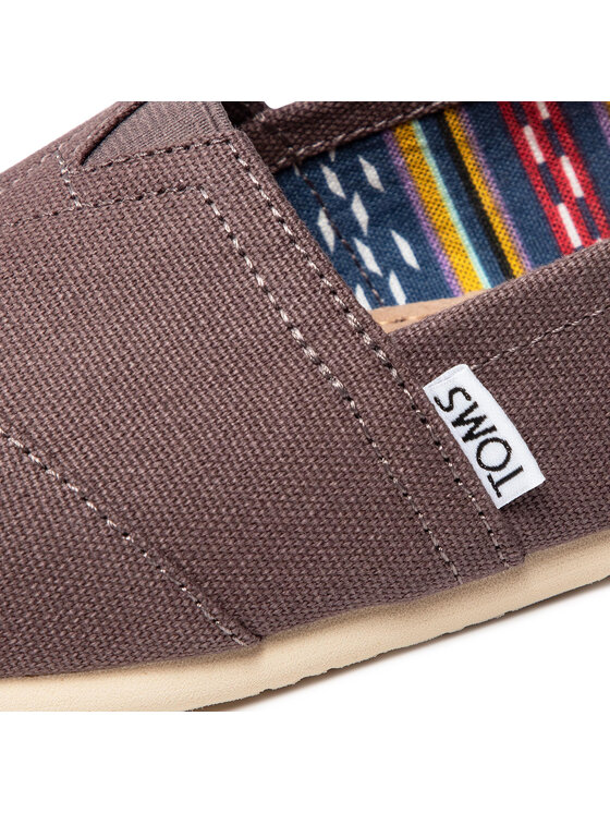 Toms Туфлі Toms Classic 10000871 Сірий