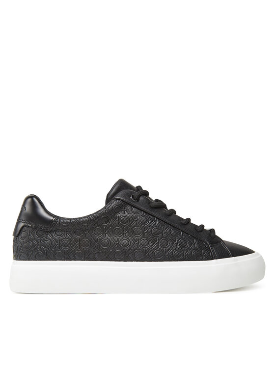 Calvin Klein Sneakers Calvin Klein Vulc Lace Up Mono Pu HW0HW02573 Negru