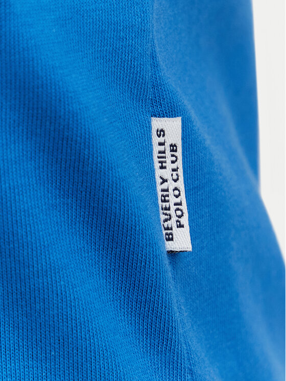 Beverly Hills Polo Club Beverly Hills Polo Club Camiseta P-SS26W-TS516518 Azul Regular Fit