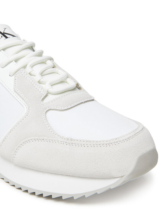 Calvin Klein Jeans Superge Calvin Klein Jeans Retro Runner Sock Lace Up Ny-Su YM0YM01326 Bela